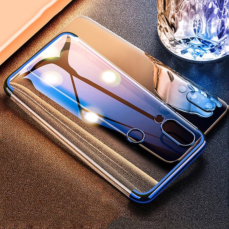 

Cases Soft Silicone Transparent Plating TPU for XiaoMi Mi 9 SE RedMi Note 7 Pro Note7 XiaoMi Mi9 Mi9SE S2 Back Cover Phone Cases