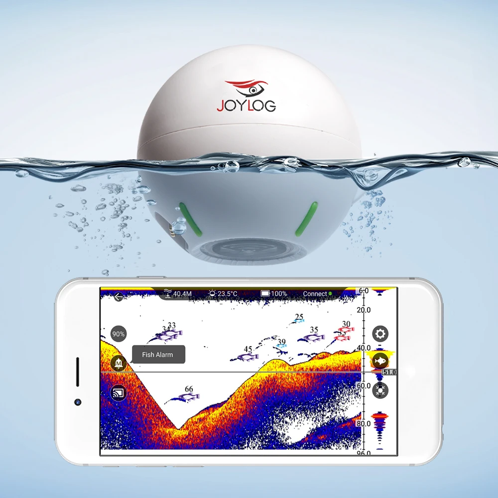 

Portable Intelligent Fish Finder Digital Imaging USB Charging Automatic Start-Stop Wireless Fish Finder
