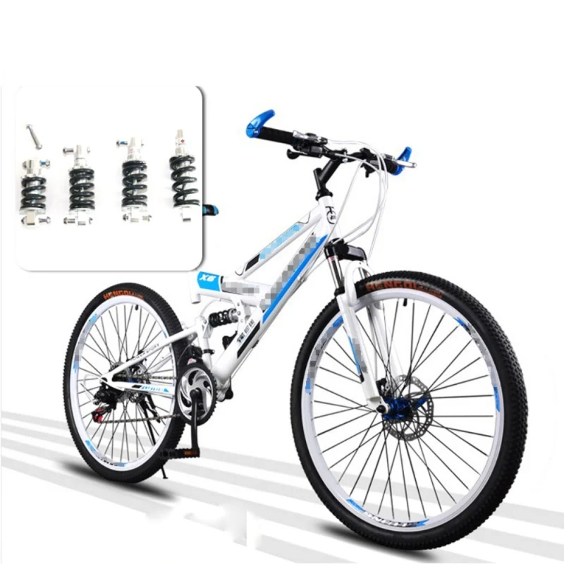 MTB горный велосипед металлическая задняя подвеска-бампер пружинный амортизатор велосипедные детали задняя катушка амортизатор 125 мм 750 фунтов