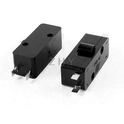 2 предмета AC 250 V/3A 125 V/5A SPDT 4-Pin кнопочный привод мини микро переключатель