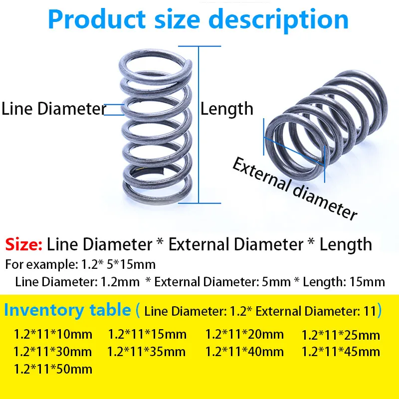 Телескопические Пружинные товары возвратная пружина компрессионная линия