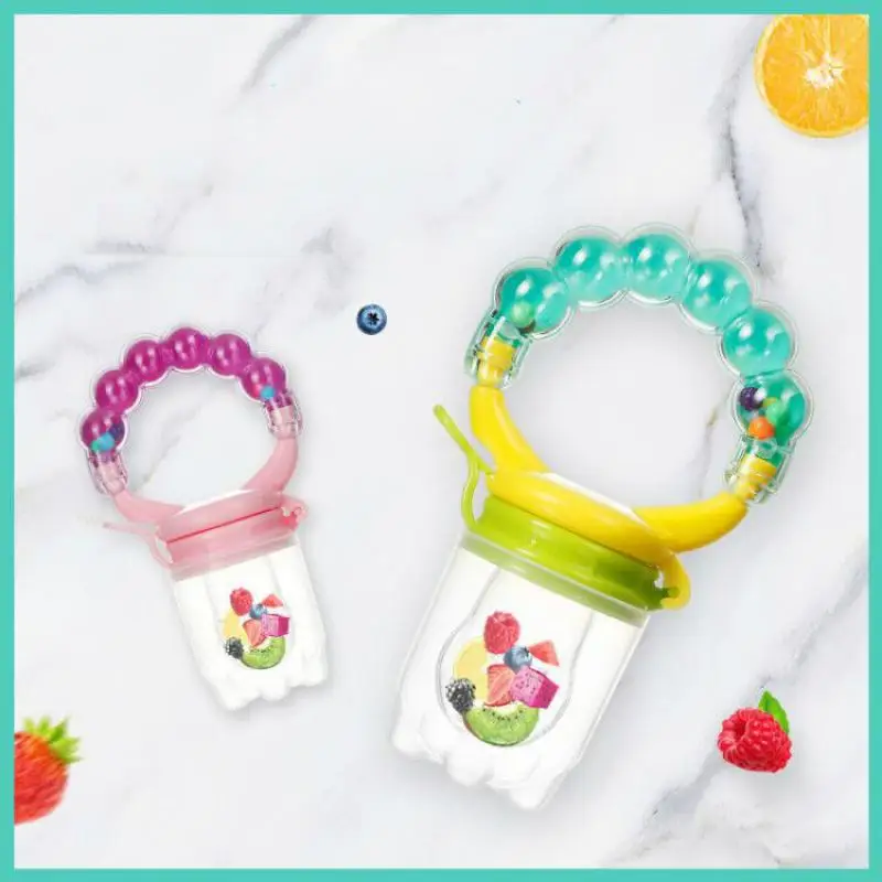 

2020 New Baby Pacifiers Feeder Kids Fruit Feeding Safe Silicone Baby Nipple Teat Pacifier Bottles Teething Chew Pacifier