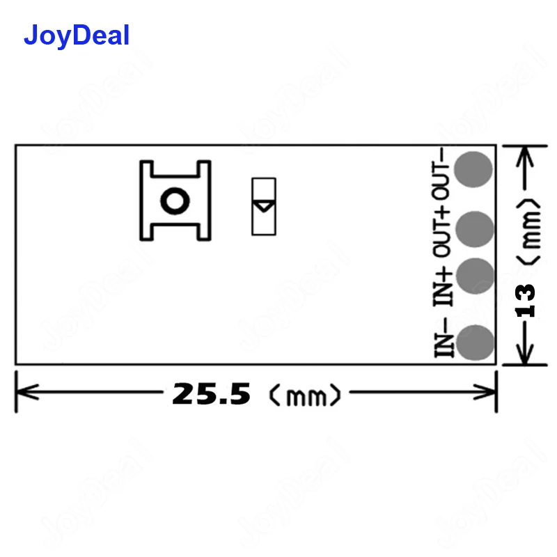 Беспроводной микропульт дистанционного управления JoyDeal 433 МГц 3 6 В 5 12 24