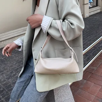 

2020 Trendy White/Black Purse Ladies Hand Bags Fashion Leather Handbags Korean Trendy Brown Shoulder Bag Women Small Luxury Bag