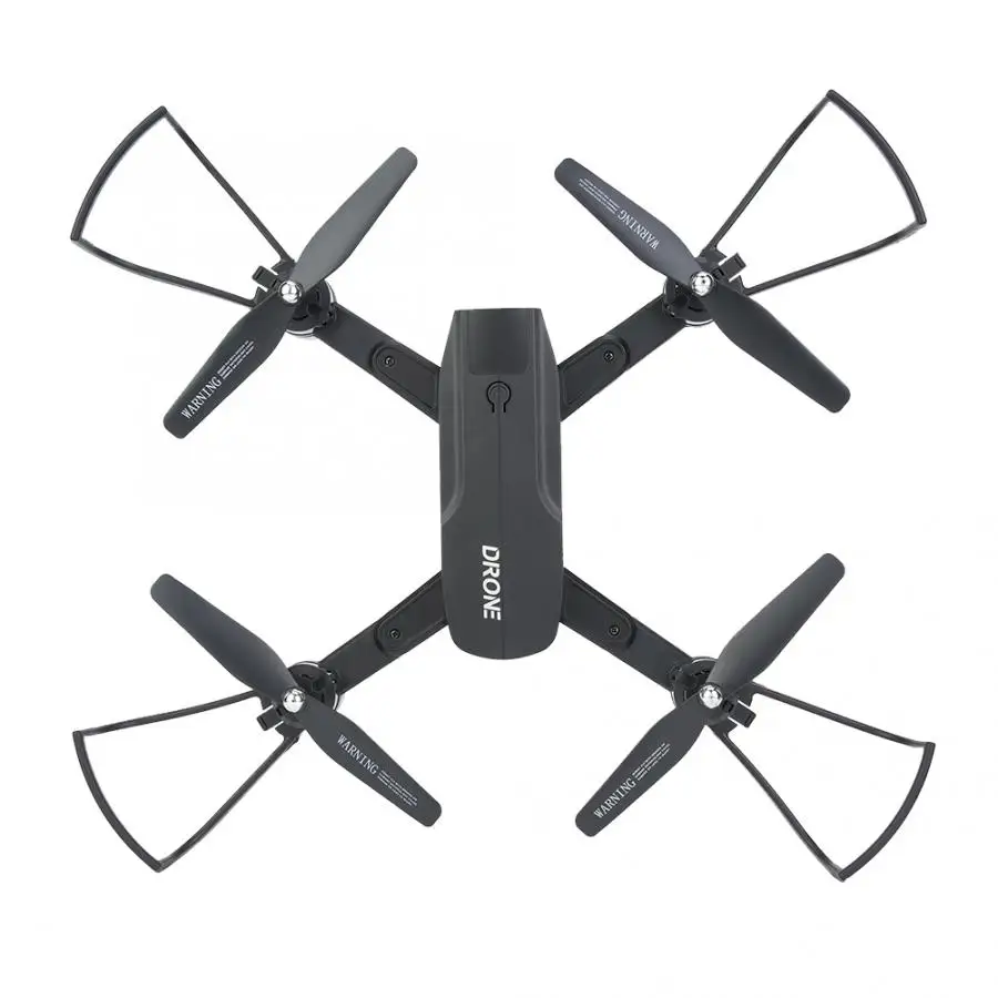 Black 1080P Foldable Optical Flow Positioning Headless Mode RC Helicopters Drone Video Shooting Drones toy HD Camera Quadcopter RC Drone - Цвет: Black 1080P