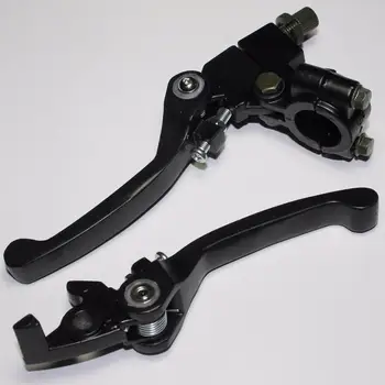 

1 Pair Folding Brake Clutch Levers Stomp Imr Ssr 125 140Cc For Crf50 Klx Ttr Dirt Bike Clutch Handbrake