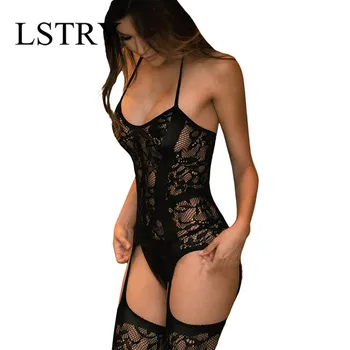Sexy Lingerie Women Hot Erotic Sexy Mesh Dress Lstry Women Teddy Lenceria Sexy Mujer Sexi Lady Underwear Sexy Costumes 1
