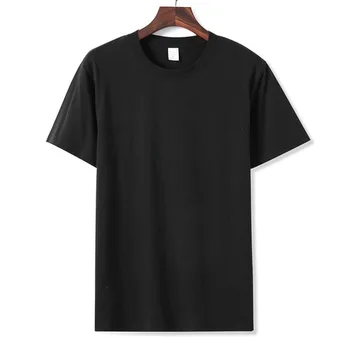 

Men's short sleeve T-shirt man O-Neck solid tshirt men/women cotton t-shirt casual t-shirt short sleeve t shirt men Asian size