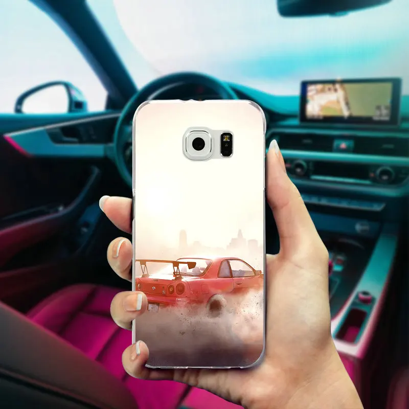 Picture 9 Для скоростного Nissan GTR супер автомобильный тонкий мягкий ТПУ чехол для телефона для samsung Galaxy Note 2 3 4 5 8 S3 S4 S5 Mini S6 S7 S8 S9 Edge Plus - Цвет: Picture 9