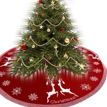 

Christmas Tree Skirt Carpet New Year Decorations Xmas Decoration Tree Skirt Ornaments for Xmas Party Home Holiday Decorations