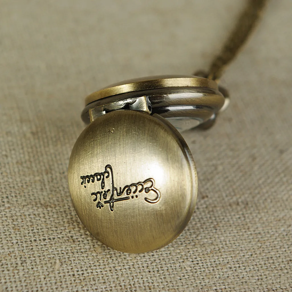 Vintage Pocket Watch Chain Necklace Fashion Quartz Watches For Women Roman Scale Wristwatches Designer Bracelet Reloj Clocks