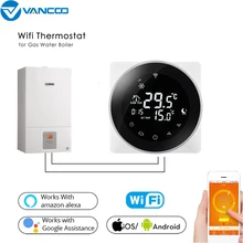 Vancoo WiFi умный термостат регулятор температуры газовый котел/электрический подогрев пола Голосовое управление термостат 16A/3A