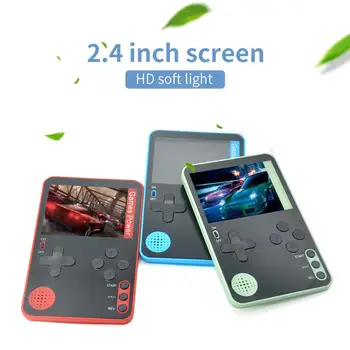 

Handheld Game Player 2.4" Portable Classic Game Console Consoles Built-in 500 Games Retro Pocket Game Player Red Blue Green