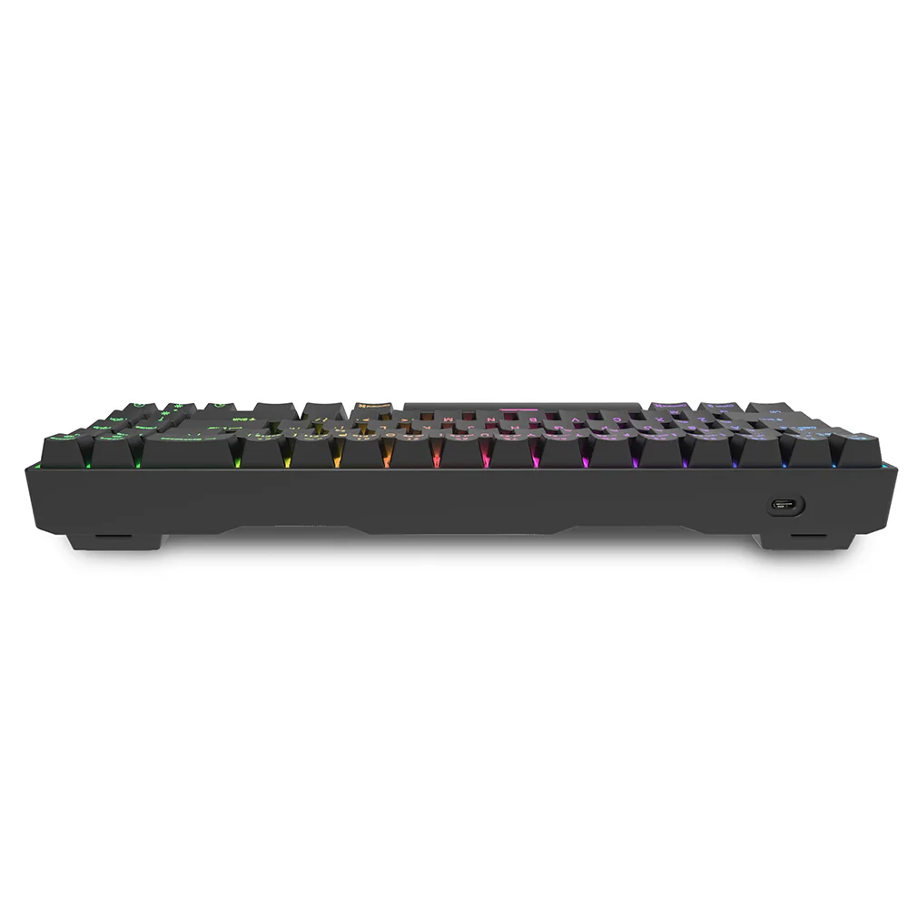Механическая игровая клавиатура Royal Kludge RK71 с 71 клавишей маленькая bluetooth 3 0