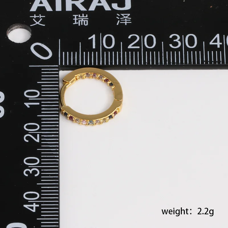 Top Quality Women Fashion CZ Small Hoop Earrings Elegant Statement Gold Color 20 He690933a33ad4a9589c87ec4a6ae9a8bj