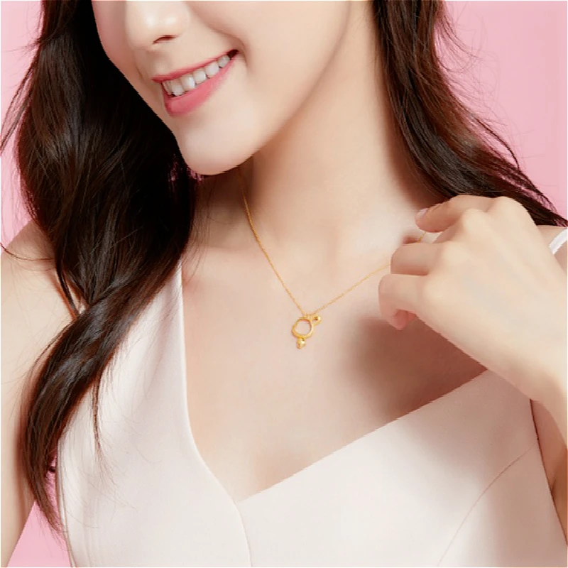 

Hot Sale 26 Styles Fashion Women Power Necklaces Cat Ear Angel Wings Bird Animal Circle Geometric Charm Clavicle Chains Collar