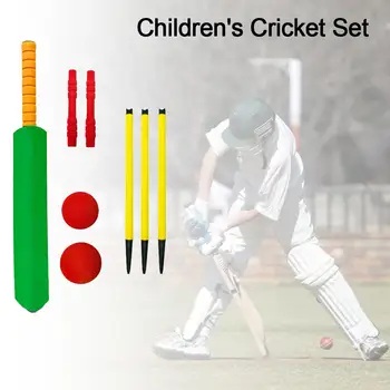 

Kids Cricket Set Backyard Cricket Sets NBR Foam Cricket Set Sports Kid Toy Indoor Outdoor Garden Play
