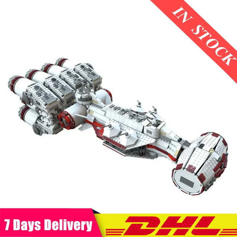 

DHL 1748Pcs 05046 Star Wars The Tantive IV Rebel Blockade Runner Set Building Blcoks Bricks DIY Toys Compatible Legoinglys 10019