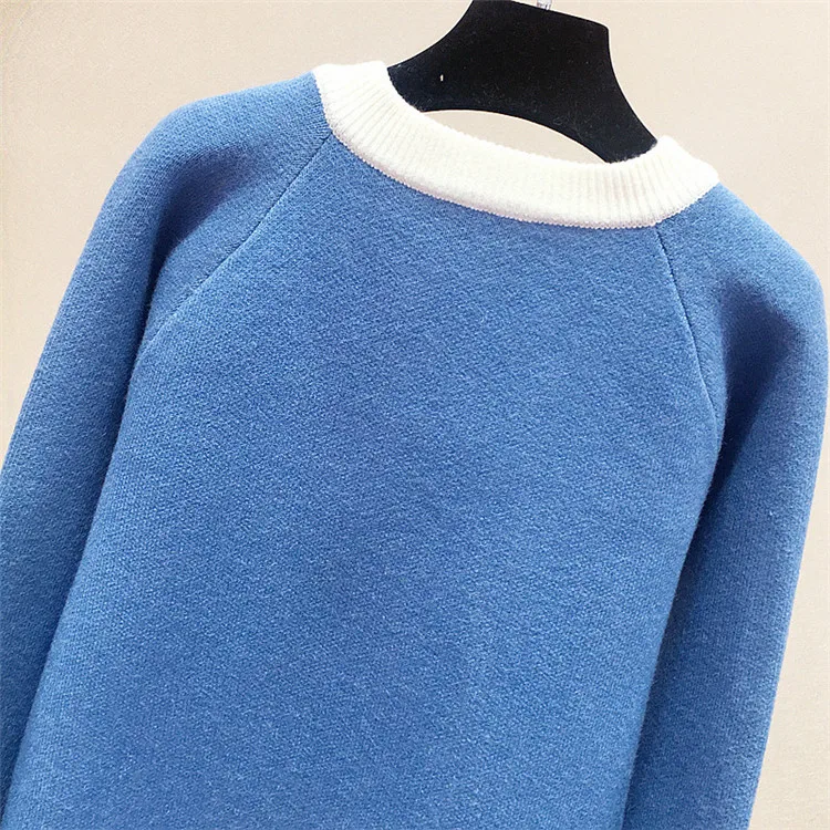 Свободный кардиган для женщин свитер пальто Осень v-образный вырез Blusas леди небольшой свежий ленивый ветер Вязаный Кардиган Куртка Nancylim