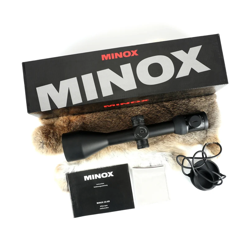 Охота MINOX ZA 5i HD3-15x56 SFIR оптические прицелы с подсветкой Стекло травленая сетка боковая параллакса башенки замок сброс съемки область
