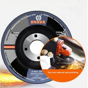 

5 Pcs/pack Metal Grinding Wheel Grind Disc 2 Angle Grinding Discs Double Mesh Durable Resin Extraction Grinding Wheel Disc