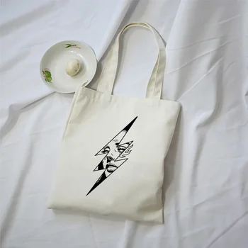 

simple line-drawing Canvas Handbag Shopping Bag Tote Bag Custom Print Logo Text DIY Daily Use Eco Ecologicas Reusable Recycle