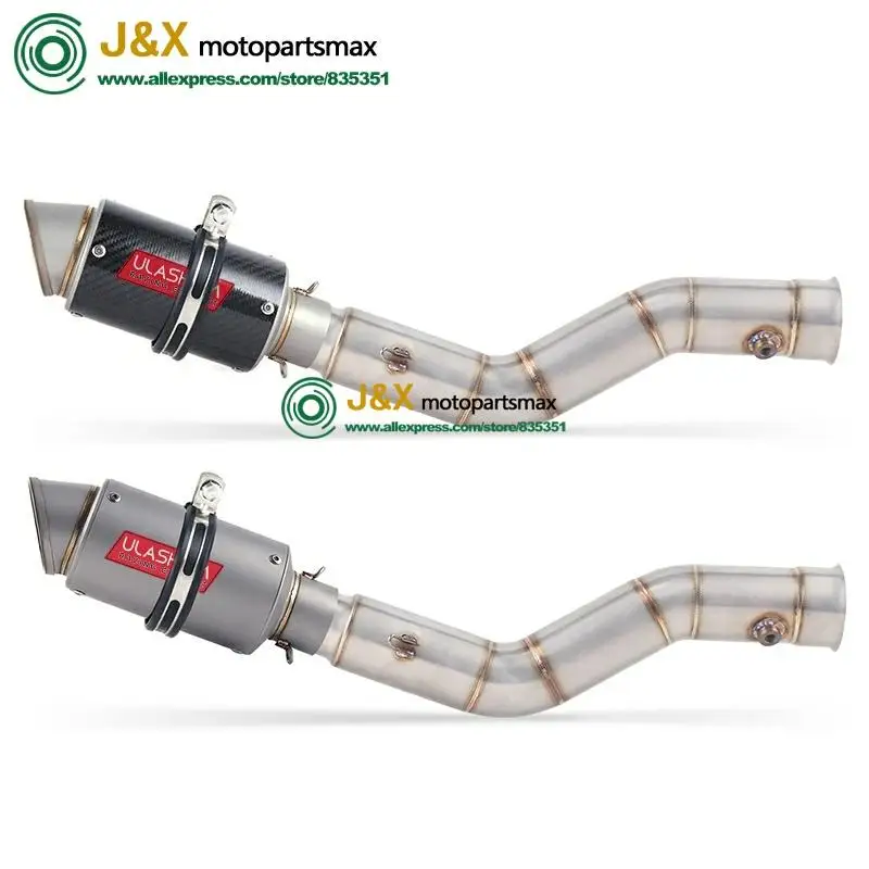 Полная выхлопная система без шнуровки для yamaha YZF R1 YZF1000 2009- мотоциклетный глушитель Модифицированная контактная Доильная труба