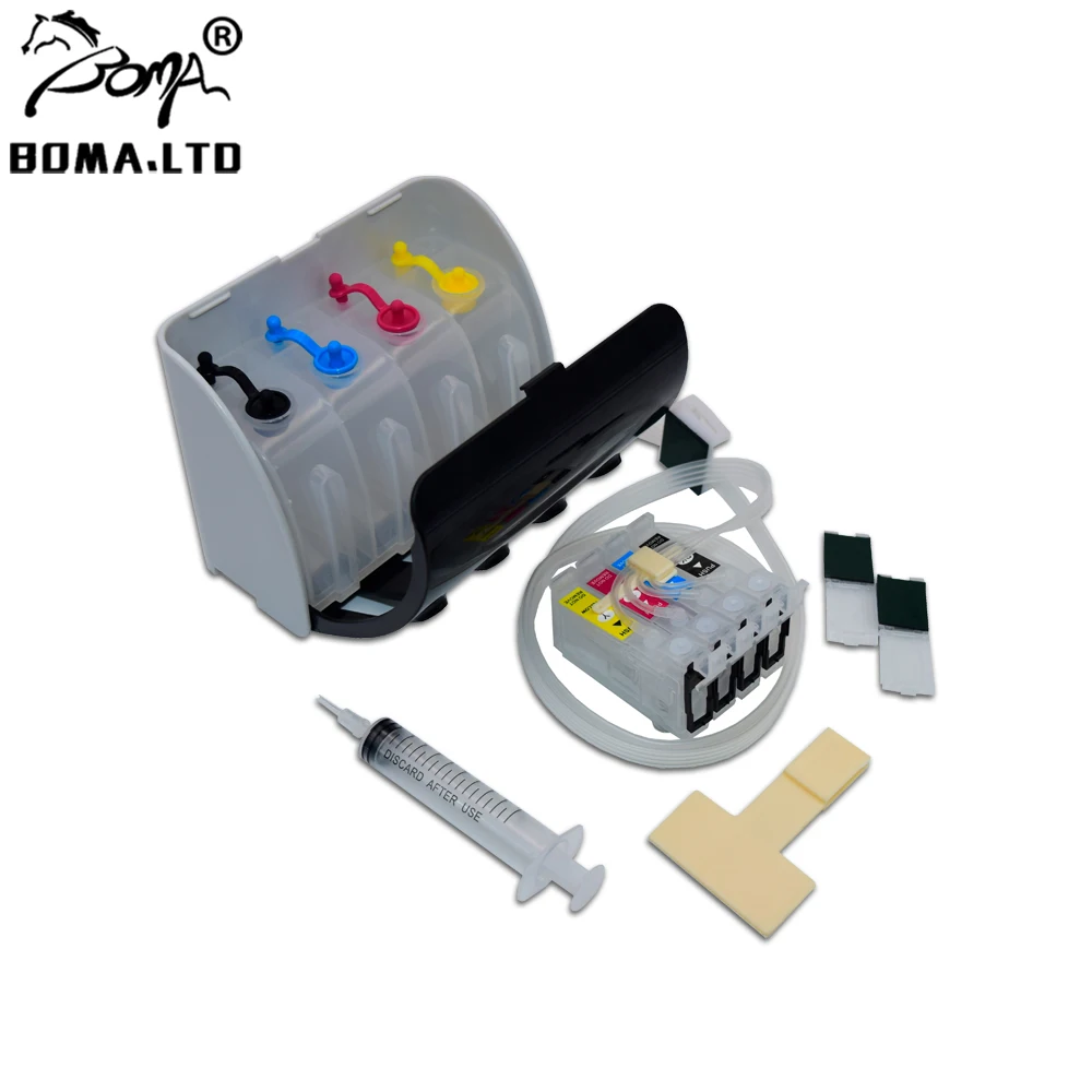 202 202XL WF-2860 WF-2861 2865DWF непрерывная поставка чернил для EPSON Workfore Pro WF 2860DWF 2861DW без чипа |