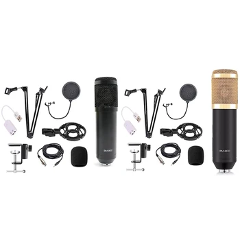 

BM-900 Podcast Recording Microphone with Stand Professional Condenser Studio Broadcasting Microphone