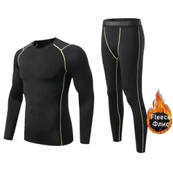 Thermal underwear Shirt Mens Warm leggings Basic layer of winter jogging suit Quick dry rashgarda Compression sportswear Kids