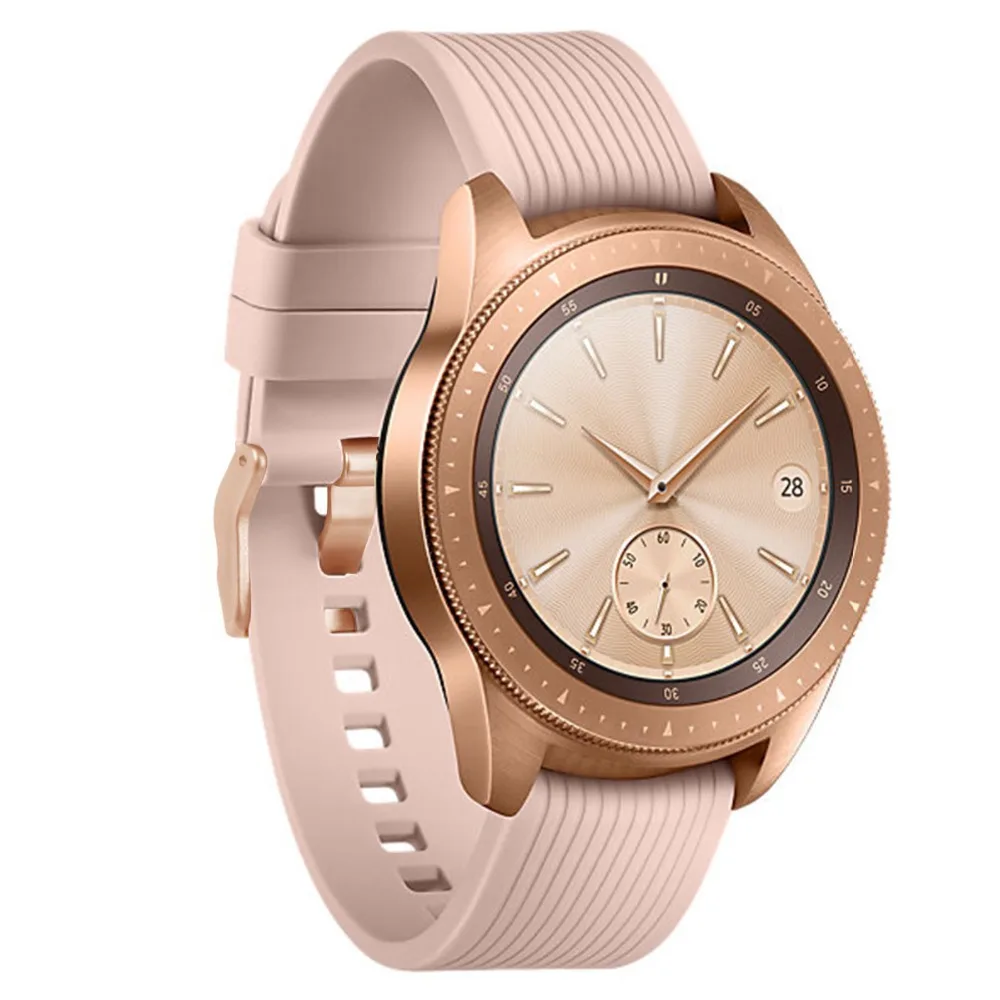 Силиконовый ремешок для samsung Galaxy Watch 46 мм 42 мм ремешок Активный браслет correa Смарт-часы аксессуары 20 мм 22 мм ремешок для часов