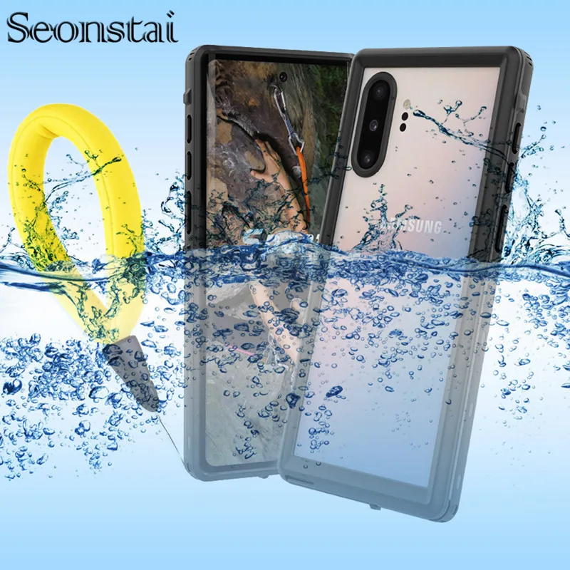 

For Samsung Note 10 S10 Plus Waterproof Case IP68 Underwater Shock Dirt Snow Proof Protection for Galaxy Note 8 S9 S10e 5G Coque