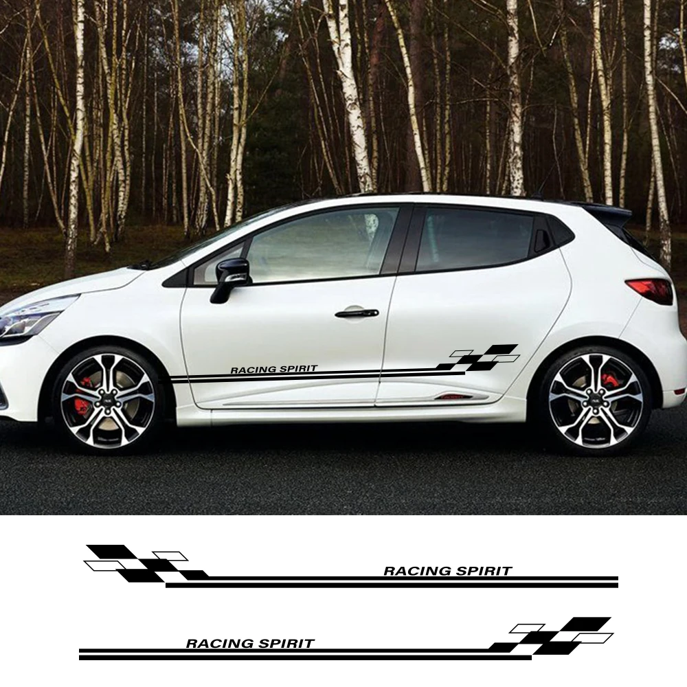 2 шт. Виниловая наклейка на дверь автомобиля Renault Clio Megane Duster | Автомобили и