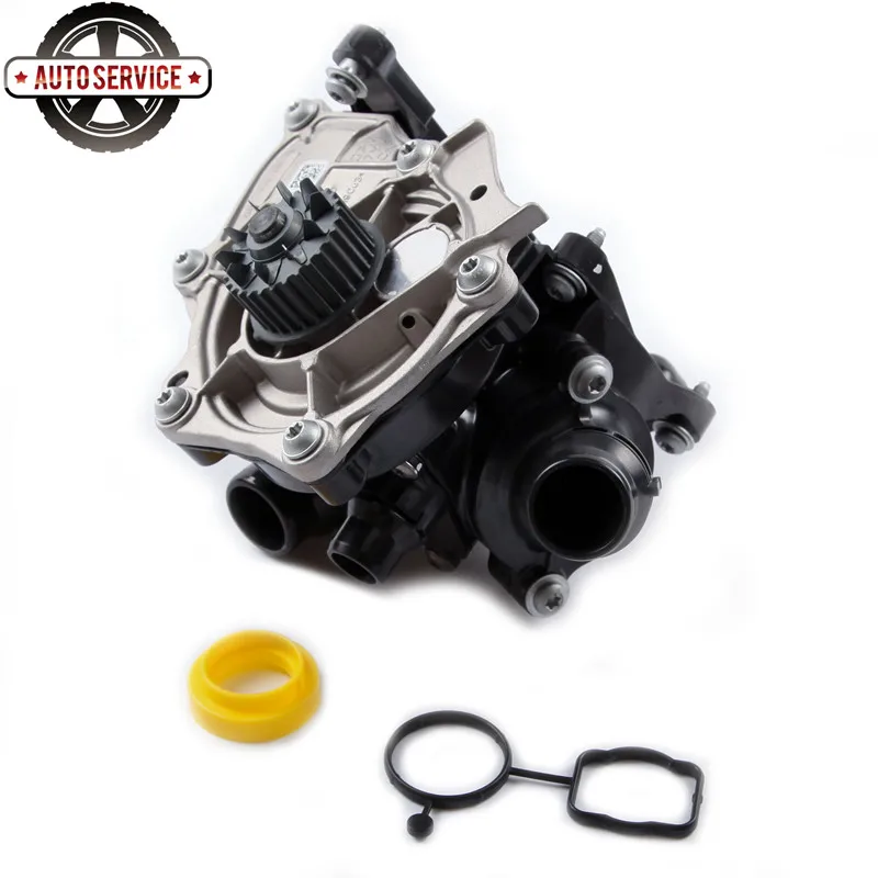Новинка 06K 121 111 м механический водяной насос и термостат охлаждающей жидкости в сборе для VW Beetle Passat Jetta EA888 MK3 двигатель 06K 121 011 B - Цвет: Water Pump