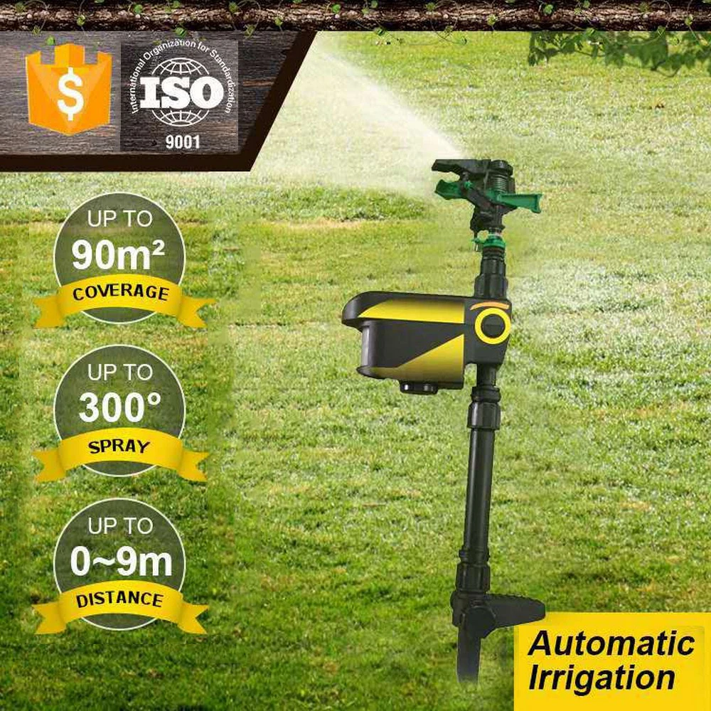 Animal Sprinkler Solar Powered Panel Automatic Sensor Garden Sprinkler