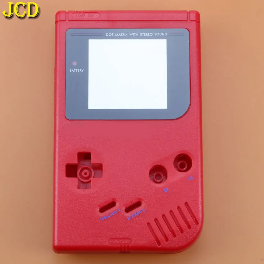 JCD 1 шт. 15 цветов для GameBoy Классическая игра замена пластиковая оболочка Крышка для Nod GB консоль DIY полный корпус для GB чехол - Цвет: A