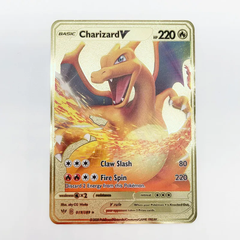  Pokemon - Charizard V - 019/189 - Ultra Raro