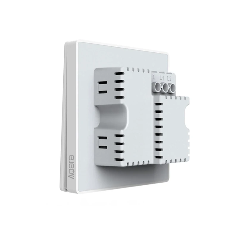 Aqara ZiGBee wifi Wireless Smart Switch Light Remote Control Key Wall Live Neutral Wire Switch Smart Home work for Mi Home APP