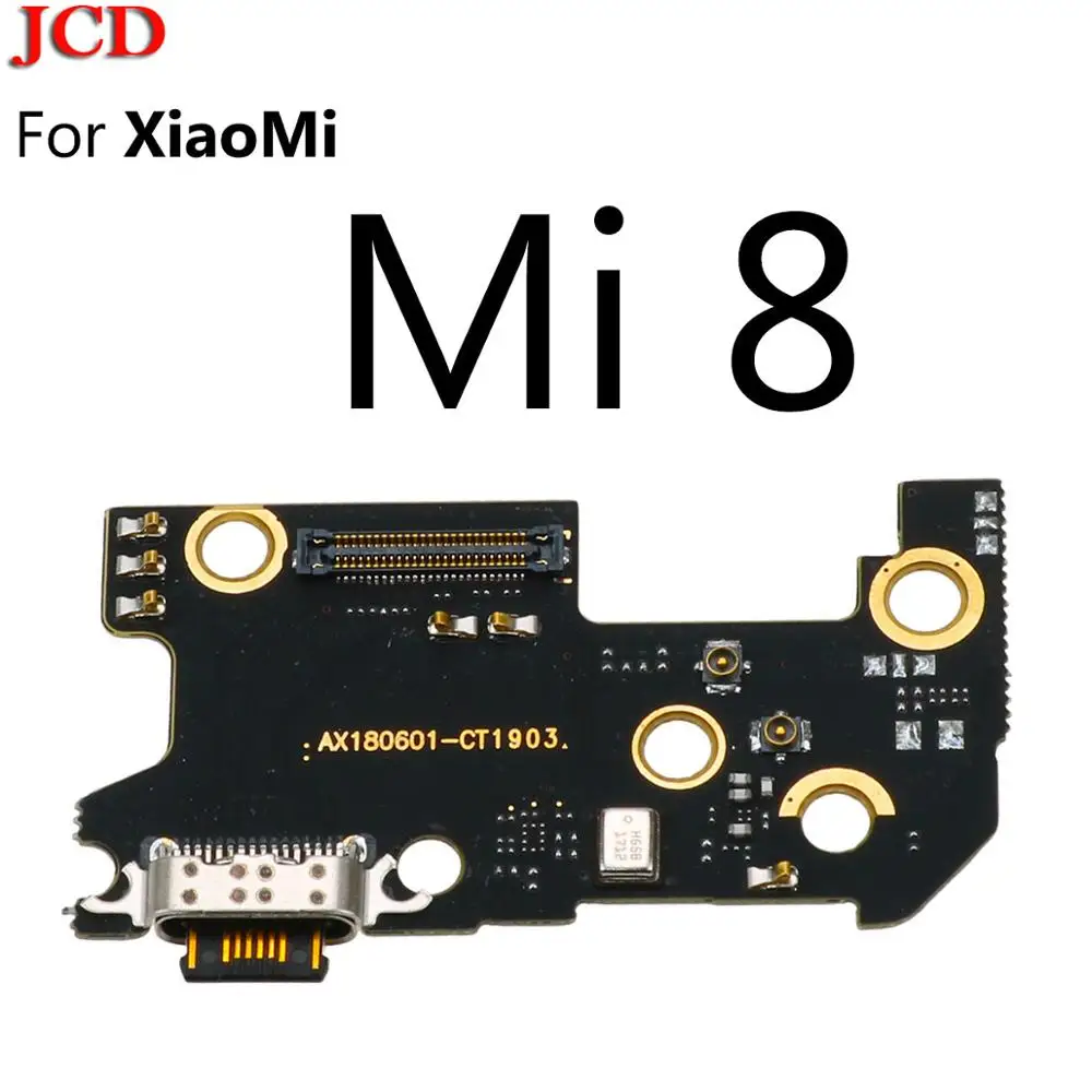 For Xiaomi Mi 8 JCD 2 шт. USB Разъем питания Порт док-станция гибкий кабель для Xiao mi для Red mi Note 7 6 5 Pro 6A S2 mi 8 mi x 2S Max 3 2 A2 Lite F1 - Цвет: For Xiaomi Mi 8