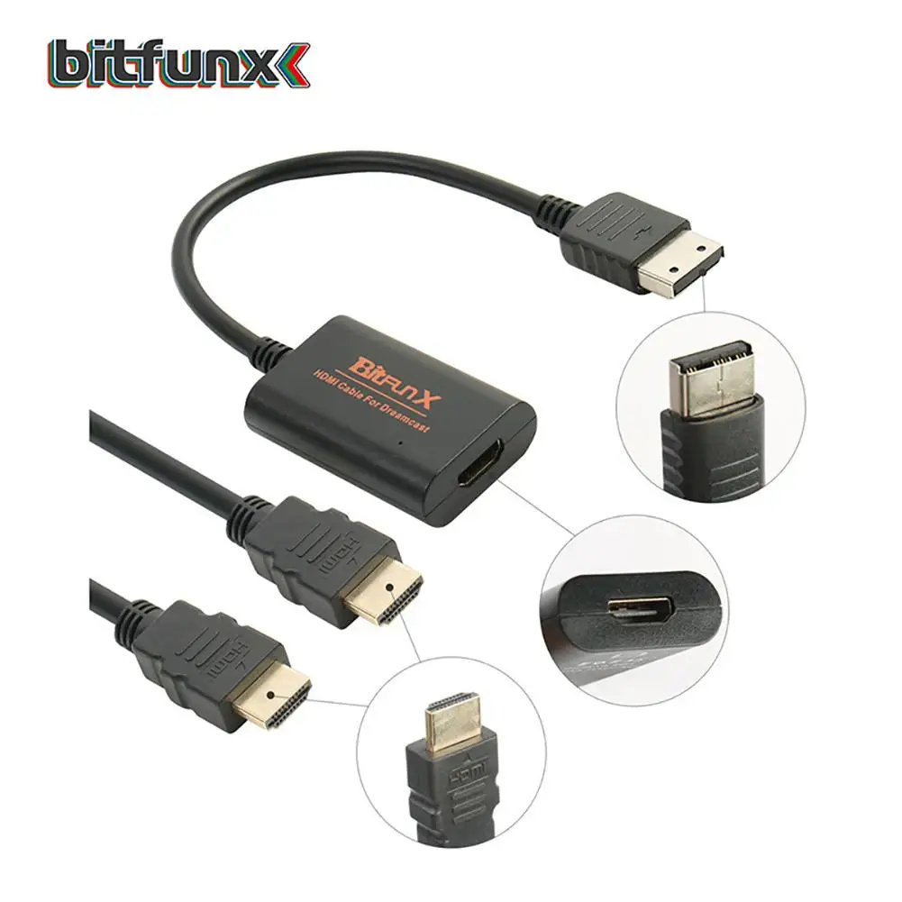 2021 Новый HDMI адаптер для консолей Sega Dreamcast кабель HDMI/HD Link преобразователя Hd