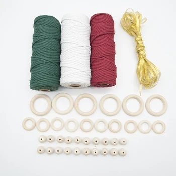 

1pcs /Set Twine String Cotton Cords Rope For Home Decor Handmade Christmas Gift Packing Craft DIY Wrapping Gift