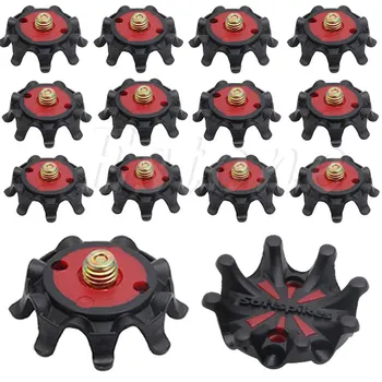 

14Pcs New Golf Spikes Pins 1/4 Turn Fast Twist Shoe Spikes Replacement Set
