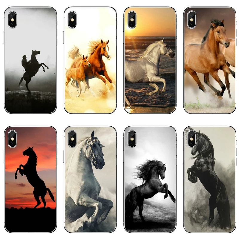 Animal Amazing horse Accessories Phone Case For Samsung Galaxy Note 20 10 9 8 S20 Ultra S10E S10 Lite S9 S8 Plus S7 S6 Edge | Мобильные