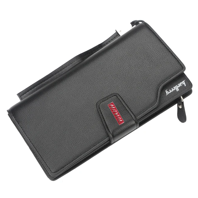 New Fashion Top PU Leather Long Style Wallet With Red Logo Bag Card Package Wallet Coin Bag For Haval Free Shipping