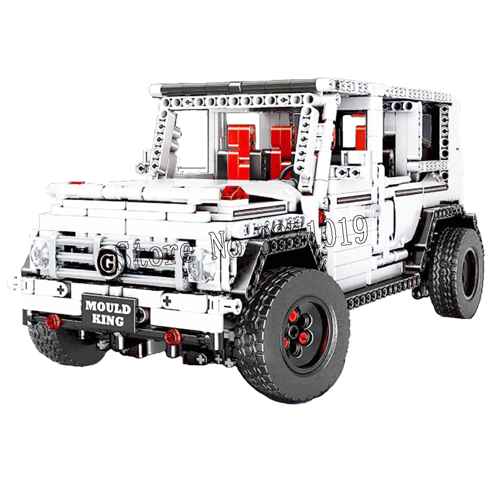 LE-J901 3300 шт. Technic серии RC автомобиль MOC 2425 G63AMG 6X6 LAND CRUISER набор модели строительные блоки кирпичи Машинки Игрушки для детей - Цвет: 13069
