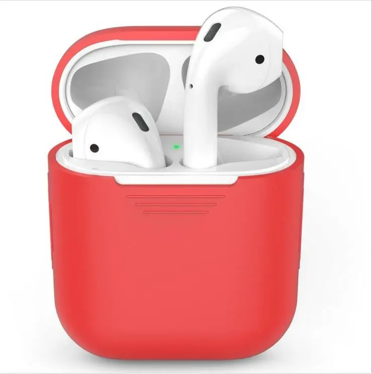 Мини Мягкий силиконовый чехол для Apple Airpods противоударный чехол для Apple гарнитура для Airpods чехол s Для Air Pods защитный чехол