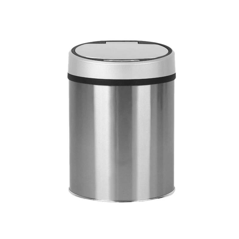 

Compost Bin Stainless Steel Smart Sensor Trash Can Auto Wireless Induction Waste Bin Kitchen Toilet Rubbish Trash