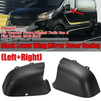 

Car Rearview Mirror Cover Side Wing Mirror Cover for Vauxhall Vivaro For-Renault Trafic Van for Fiat Talento 2015-2018