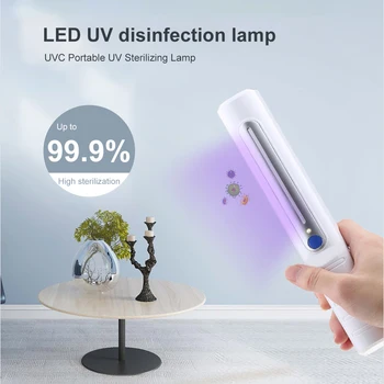

LED Household Handheld UV Disinfection Lamp 5V Universal Portable Disinfection Lamp