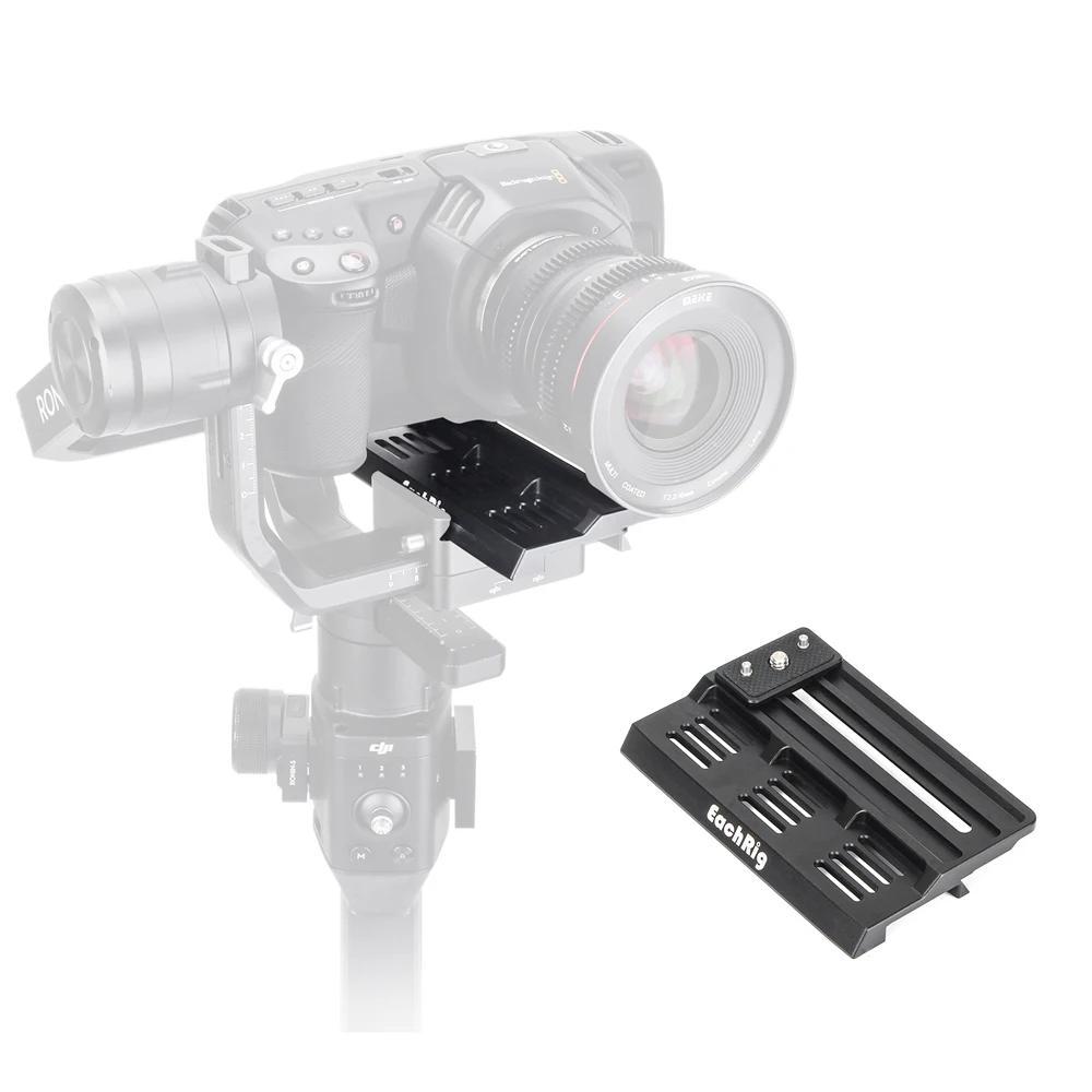 

Lanparte Offset Camera Plate for DJI Ronin-S BMPCC 4K for Gimbal Accessories